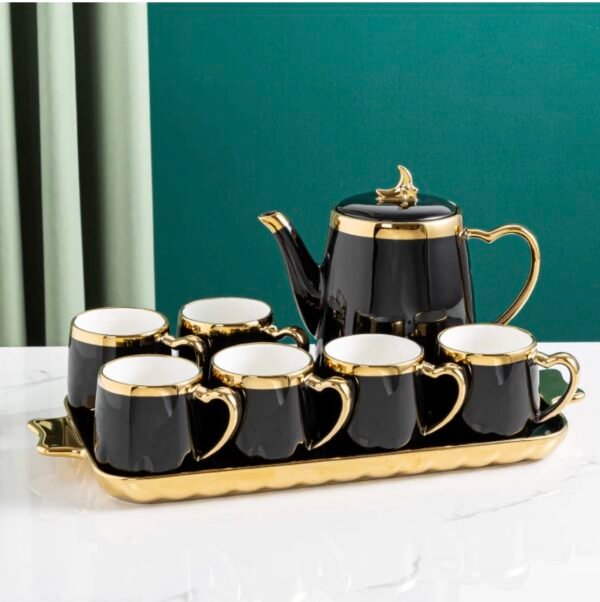 Royal black tea set