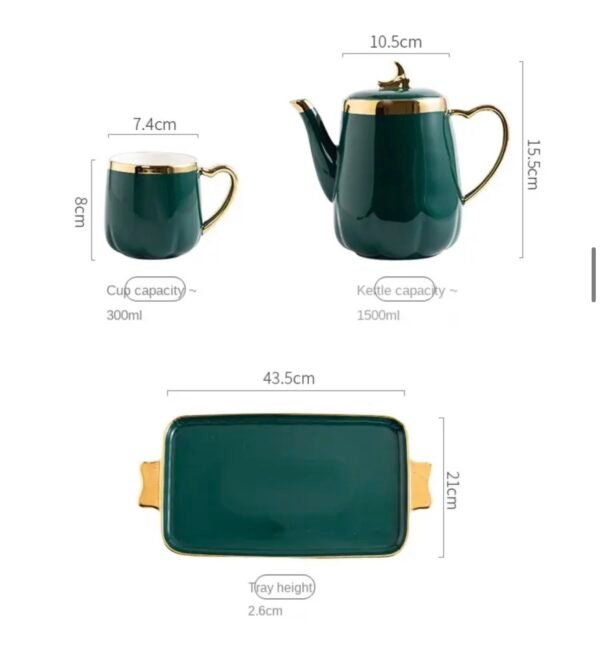 Royal black tea set - Image 2