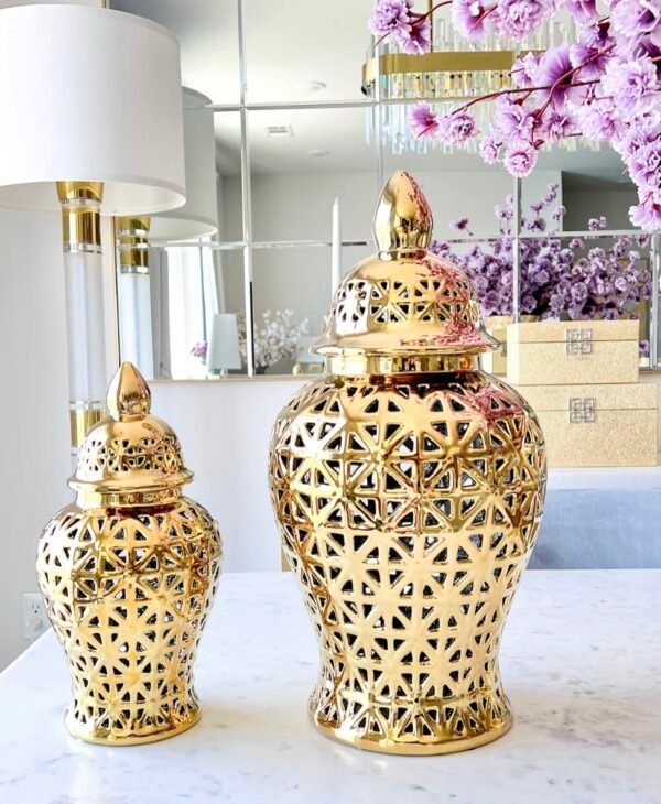 The Royal Gold Vase Set